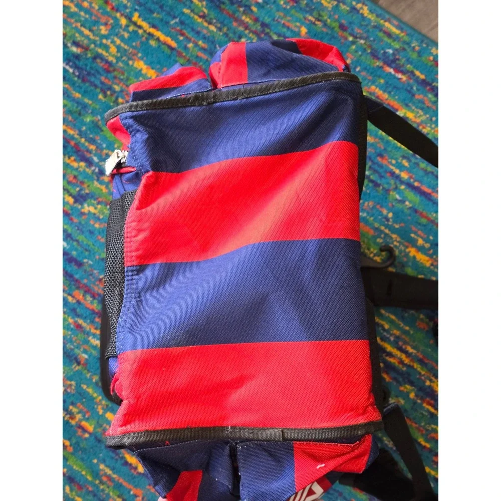 New Boombah Superpack Bat Bag Navy Red Baseball/Softball Backpack 23.5x13.5x9.5